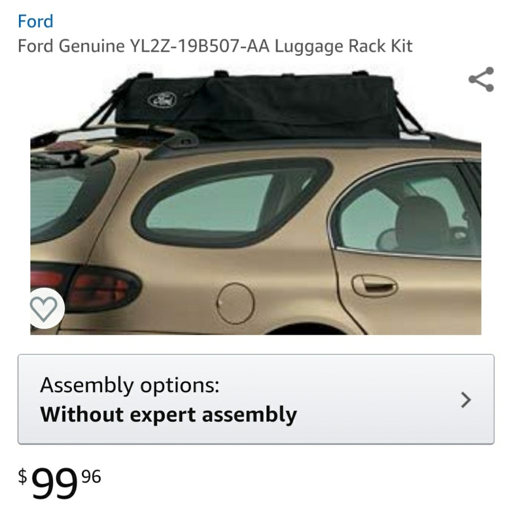 BNiB FORD Luggage Carrier